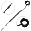 Gecheer SUP Coiled Leash Black 10 inch
