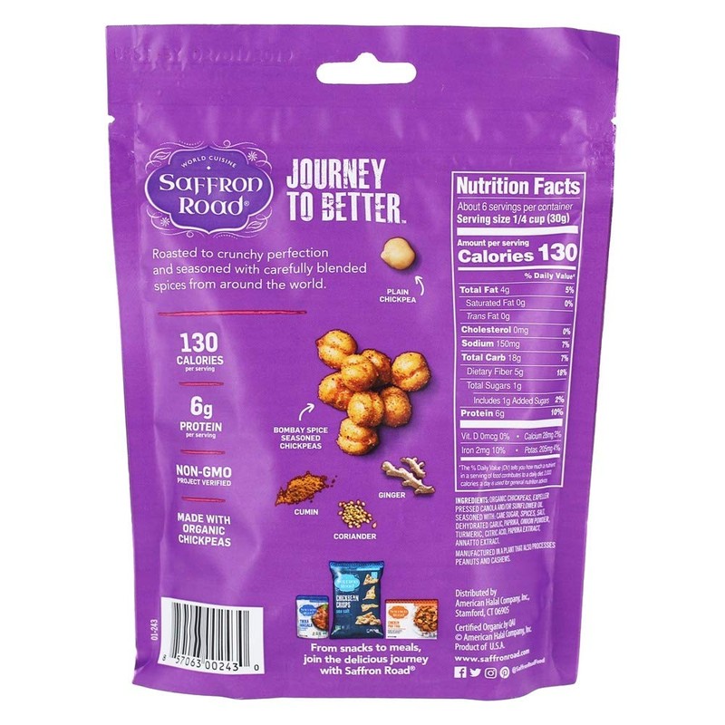 Saffron Road Chickpea Bombay Spice