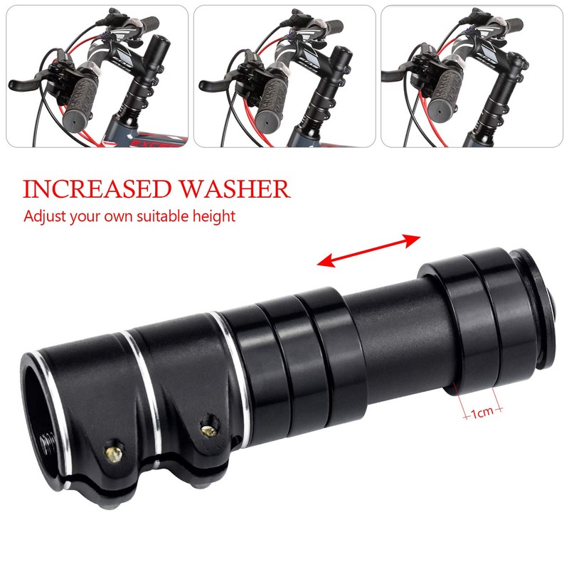 Rlongtou Bicycle Handlebar Riser Handlebar Riser Bicycle MTB with Hex