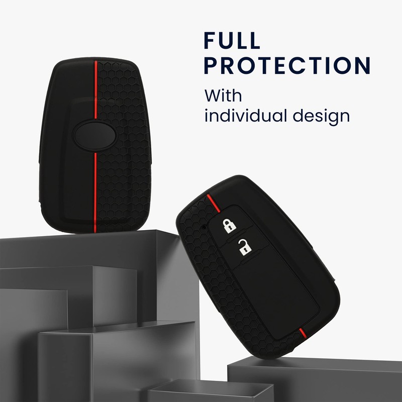 kwmobile Carcasa Compatible con Llavero de Toyota Llave de Coche