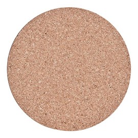 ZELLER PRESENT SCHÖNER LEBEN. PRAKTISCH WOHNEN. Cork Coasters, Natural, ca. Ø 26 cm