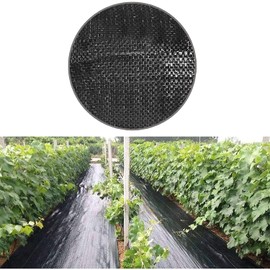 YSMN Weed Barrier Fabric Planting Cover - 4 x 150 FT Heavy Duty Landscape Fabric Ground Cover Block for Outdoor Planting