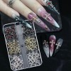 3d Cross Nail Art Zircon Embedded Retro Alloy Rhinestones Color