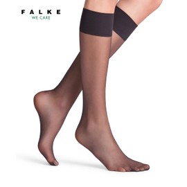 FALKE Women's Pure Matt 20 DEN W KH Sheer Plain 1 Pair Knee-High Socks, Black (Black 3009) new - eco-friendly, 2.5-5