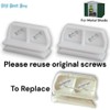 DIY Best Buy Replacement Door Slides for Metal Shed -
