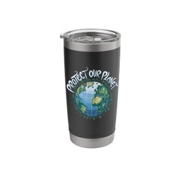 Earth Day Climate Change Action Awareness Stainless Steel Insulated Tumbler