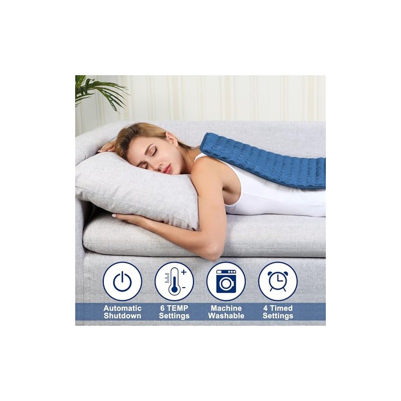 BEAUTIKEN Heating Pad, Electric Heating Pad, Electric Heat Pad with