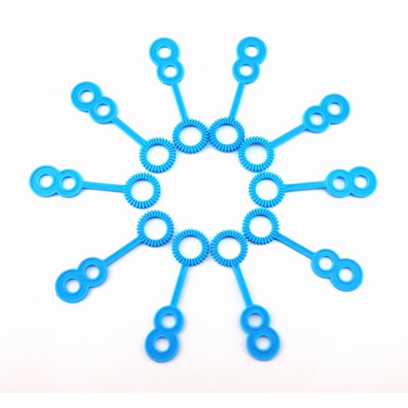 Honbay 50pcs Blue Bubble Wands