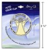Light My Way Guardian Angel Auto Visor Clip, Glow in