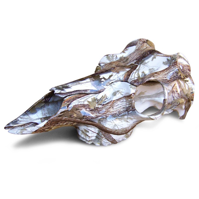 Skull Master by Illusion | Snow Camo | European Mount