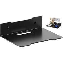 Camera Shelf Wall Holder - Wireless Speaker Mounting Bracket Small Wall Mount Bracket for TV Set-top Box Audio Projector Storage Bracket Wireless Speaker Stand (M 9.06“x6.69”x2.36“)