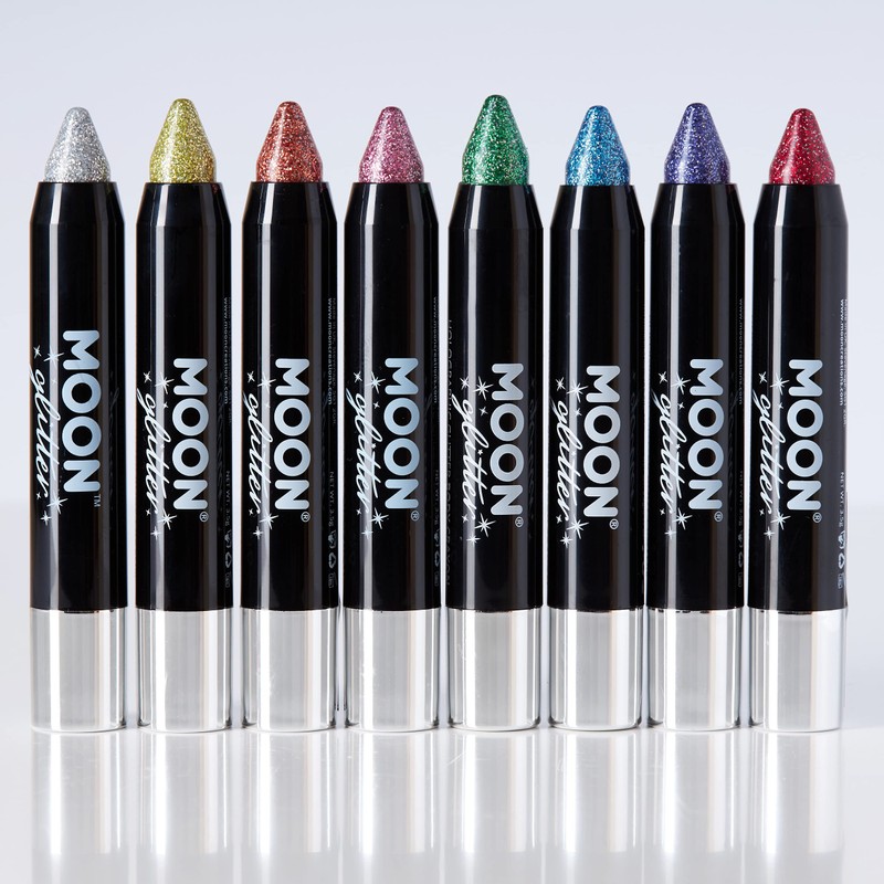 Moon Glitter Holographic Glitter Paint Pen/Body Chalk Make Up for