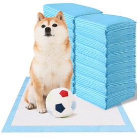 HAPPAWS Pee Pads for Dogs, 5-Layer Leak-Proof Puppy Pads Multi-Sized Pet Training Pads for Dogs and Cats, Disposable Strong Absorption Pads for Doggie Kittens Rabbits