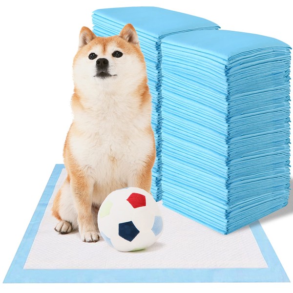 HAPPAWS Pee Pads for Dogs, 5-Layer Leak-Proof Puppy Pads Multi-Sized
