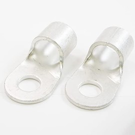 Round Crimp Terminals R100-12, Pack of 2