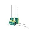 JCCON 10-Pack 25V 330uF Premium Quality Low ESR Electrolytic Capacitors
