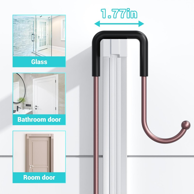 Aitatty Over the Door Hanging Shower Caddy: Rustproof Hanging Organizer