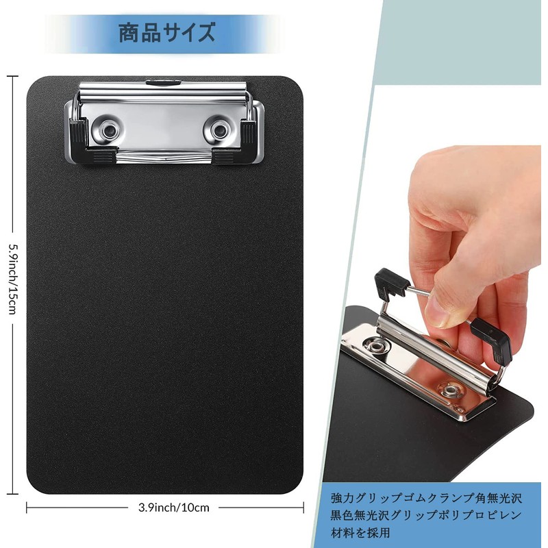 Clipboard Mini Size Binder Clips Mini Size Document Organizer Binder