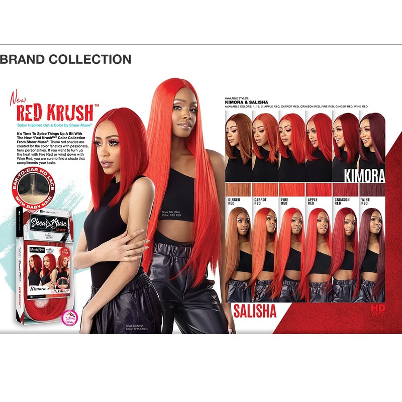 Shear Muse Sensationnel lace front wig - lace front kimora