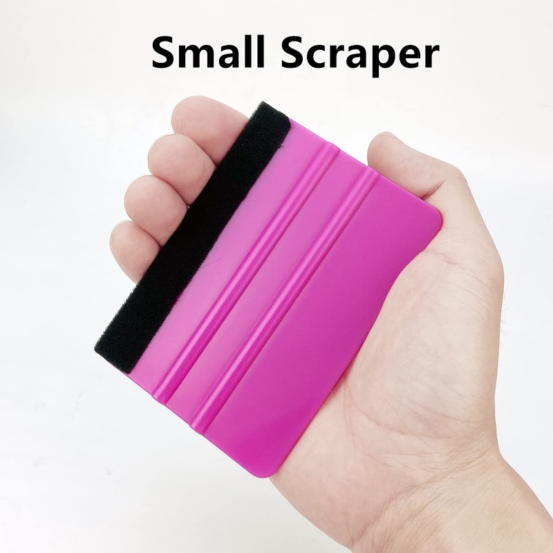Lunbengo Pack of 20 Car Wrap Plastic Squeegee, 10 x