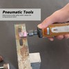 Pneumatic Engraving Machine Mini Angle Die Grinder Equipment 0.6MPa 0.23m/min