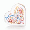 Christian Gifts for Women, Inspirational Butterfly Acrylic Heart Decor with