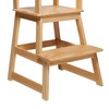SDADI Kids Kitchen Step Stool with Safety Rail, 150lb Capacity,