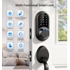 Veise RZ07 Smart Lock, Fingerprint Door Lock, 7-in-1 Keyless Entry
