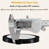 3 Rolls Black Whiteboard Tape, Precision Grid & Table Layout
