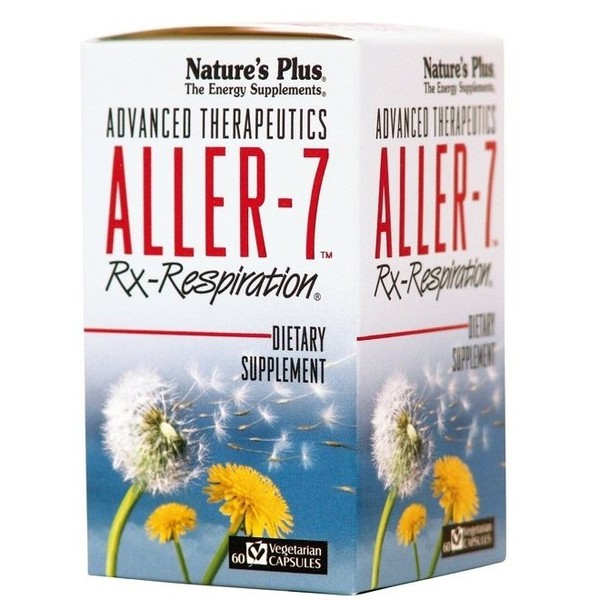 Nature's Plus Aller-7 Rx Respiration, 60 Τabs