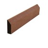 EWBS21 Baseboard Shoe 1-1/8" Tall x 3/8" Beveled Edge. Unfinished,