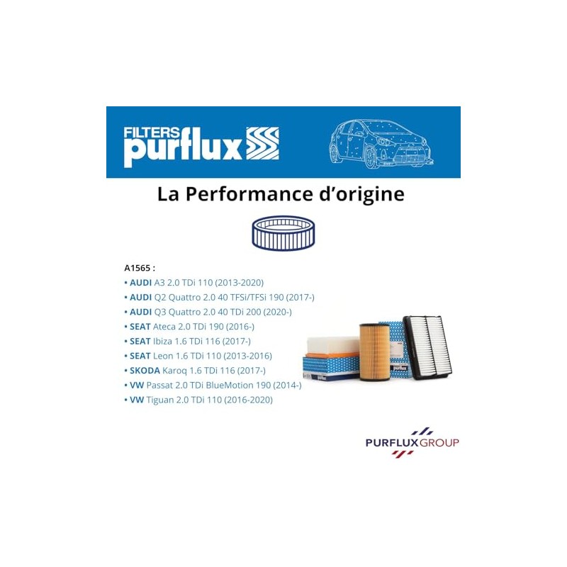 PURFLUX A1565 Air Filter Number 1
