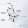 Ordentlich IP65 Weatherproof Metal Box Wall-Mounted Electronic Equipment Enclosure Box