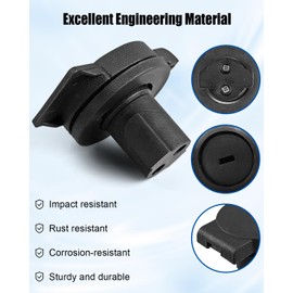 ULZOZN Rear Bumper Spare Tire Lock Cylinder Fit for Ford F-150 2015-2025 F-250 F-350 Super Duty 2017-2025 Replace FL3Z-1543262-A