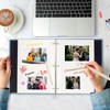 AIOR Photo Album Scrapbook 60 Pages Self Adhesive, Linen Cover