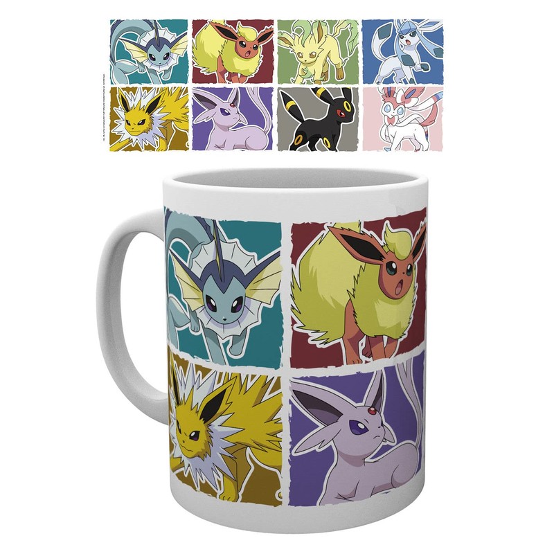 GB eye Tasse Pokémon - Evoli Evolution, MG1964, Weiß