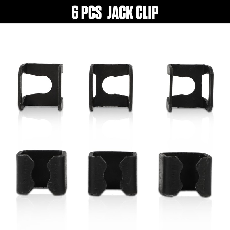 Trolley Jack Replacement Parts, 6 Pieces 2T Horizontal Car Floor