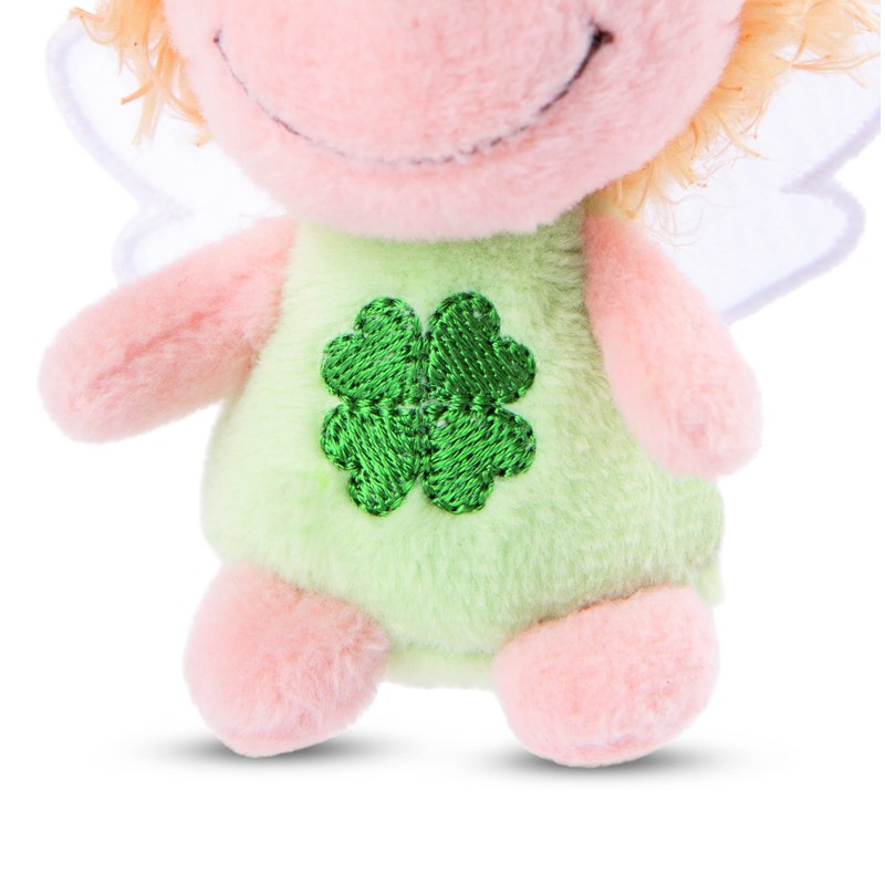 NICI Guardian Angel Key Ring, 7 cm, Green