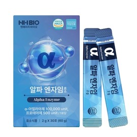 [NH Bio] Alpha CD Enzyme Enzyme (2g 30 packets) / [엔에이치바이오] 알파CD 엔자임효소 (2g 30포)