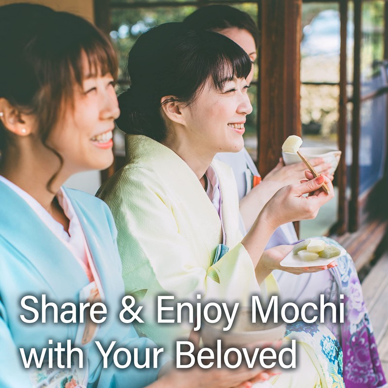 YAMASAN KYOTO UJI Japanese Mochi Candy - Habutae Mochi -