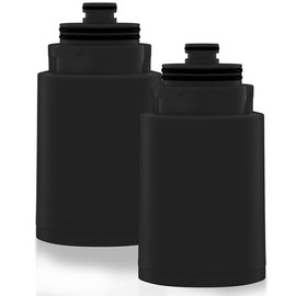 Ryamen - Filtros de repuesto para cabezal de ducha doble de 10 pulgadas, tasa de eliminación eficaz de cloro ≥ 90%, paquete de 2, negro