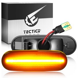 TECTICO Side Indicator Side Marker Light Indicator Light Indicator Compatible with ABARTH Punto Idea 350 Doblo I Cargo 223 Linea Qubo 225 Multipla 186 Stilo Bipper Nemo Musa 350, Pack of 2
