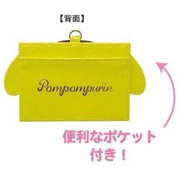K Company Sanrio SAC-NCC4-PN Card Case Pompompurin H 3.0 x 4.2 inches (76 x 108 mm)