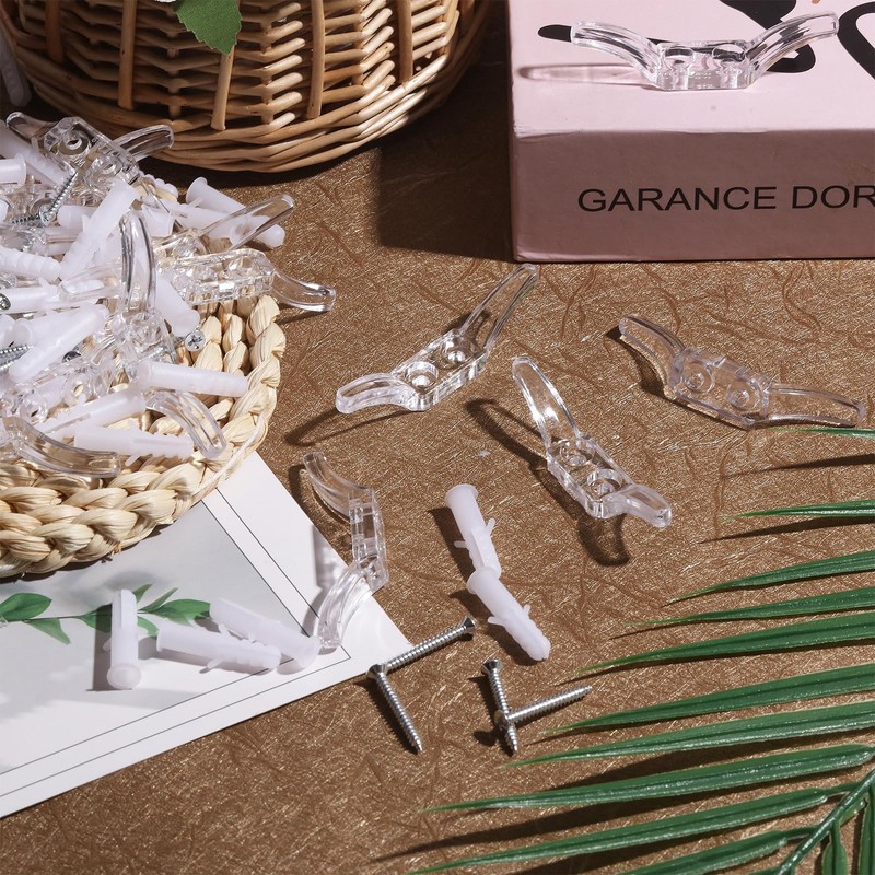 beinkmake 16Pcs Cord Cleats for Blinds Safety Rope Cleats Plastic