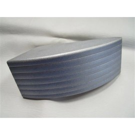 AVALON PONTOON STARBOARD CORNER CAP MSS125240 BRUSHED ALUMINUM 7 3/16" LONG BOAT