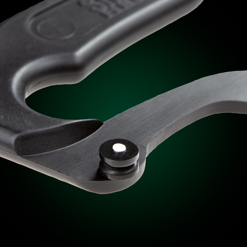 Shredneck Guitar String Stretcher, Ergonomic Handle with Roller Wheels, Black