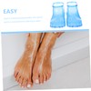 PACKOVE Foot Bathing Shoes Waterproof Foot Soaker Non-Slip Base High