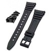 g24 Watch Replacement Strap Band Flexible Black Resin to fit