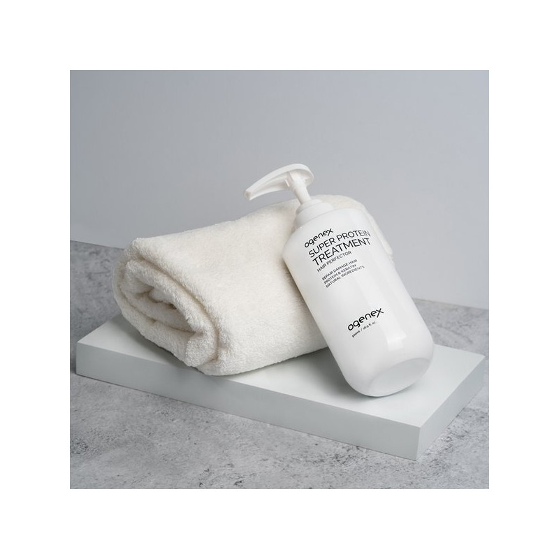 Ogenix Salon Super Protein 90,000ppm Hair Clinic Treatment 500ml /