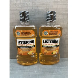 Listerine Ultraclean Fresh Citrus Mouthwash 16 oz. Pack Of 2 Ships Next Day